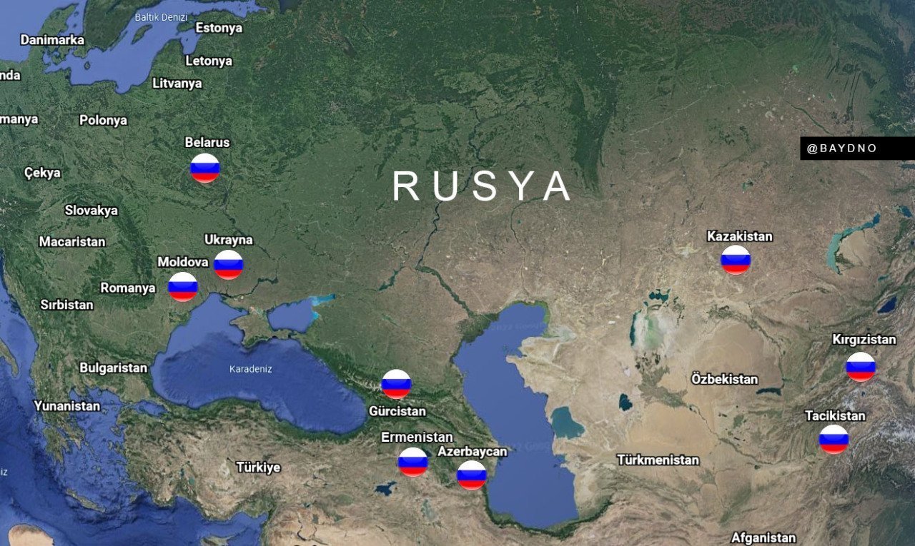 Rusya’nın genişlemesi: Dünya üzerinde Rus askerinin bulunduğu ülkelerpost